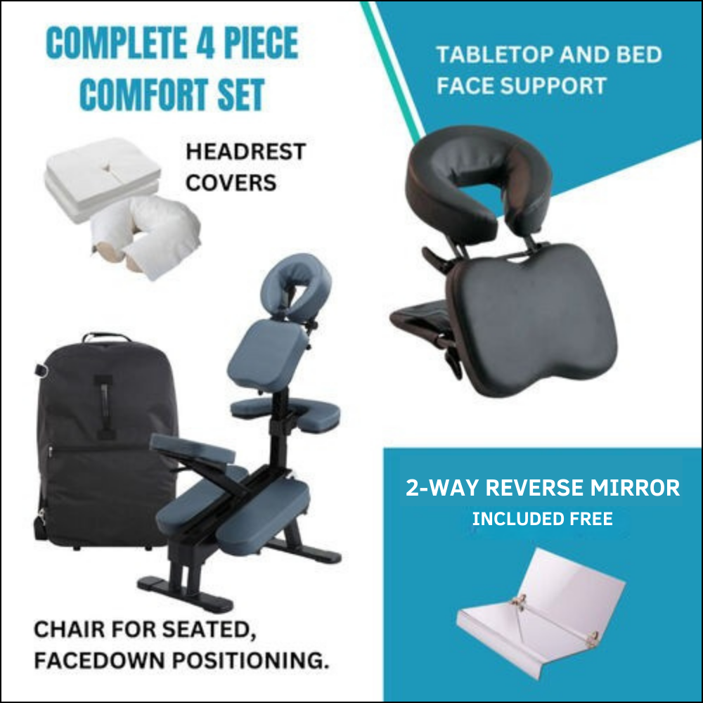 1-Week Complete Vitrectomy Set - Professional vitrectomy recovery equipment for facedown positioning during post-surgical recovery